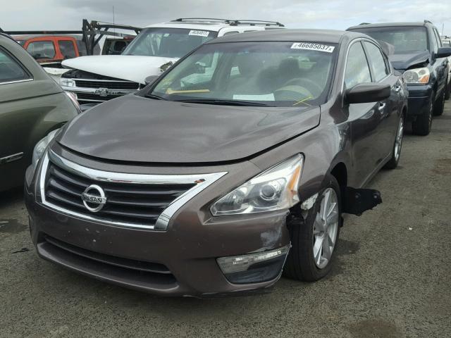 1N4AL3AP1DC908122 - 2013 NISSAN ALTIMA 2.5 BROWN photo 2