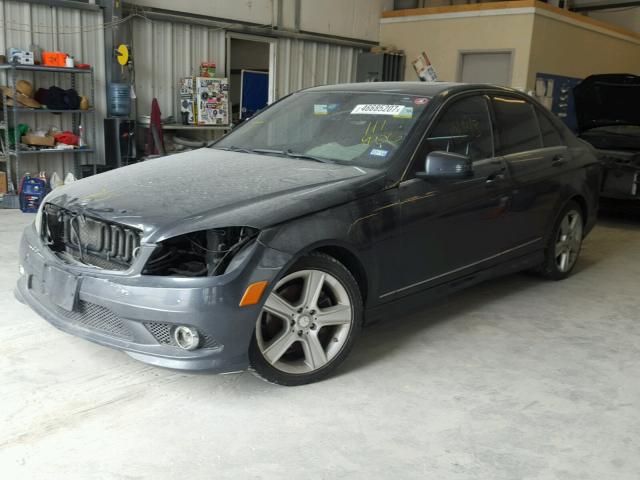 WDDGF5EBXAR111906 - 2010 MERCEDES-BENZ C 300 灰色 照片 2
