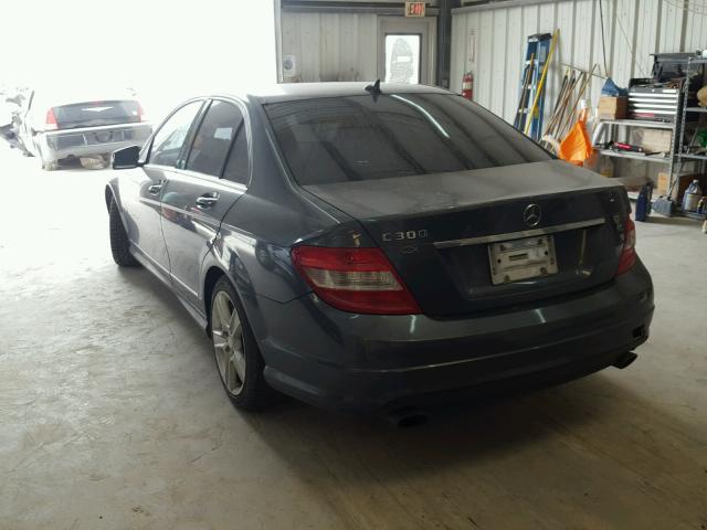 WDDGF5EBXAR111906 - 2010 MERCEDES-BENZ C 300 灰色 照片 3