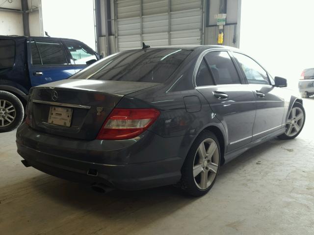 WDDGF5EBXAR111906 - 2010 MERCEDES-BENZ C 300 灰色 照片 4