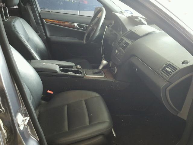 WDDGF5EBXAR111906 - 2010 MERCEDES-BENZ C 300 灰色 照片 5