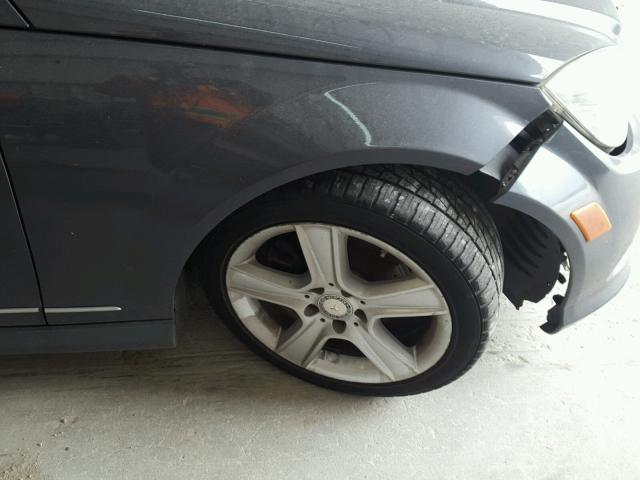 WDDGF5EBXAR111906 - 2010 MERCEDES-BENZ C 300 灰色 照片 9
