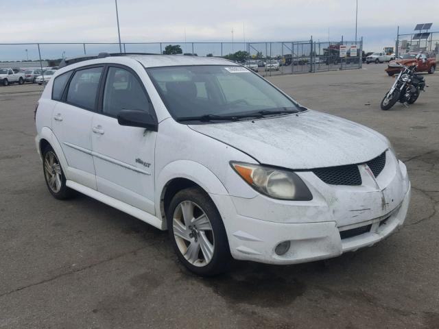 5Y2SN62L63Z414078 - 2003 PONTIAC VIBE GT WHITE photo 1