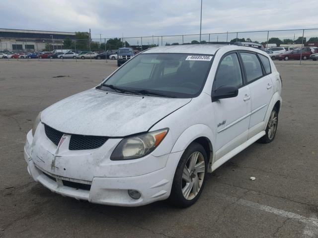 5Y2SN62L63Z414078 - 2003 PONTIAC VIBE GT WHITE photo 2