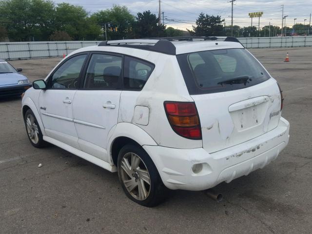 5Y2SN62L63Z414078 - 2003 PONTIAC VIBE GT WHITE photo 3