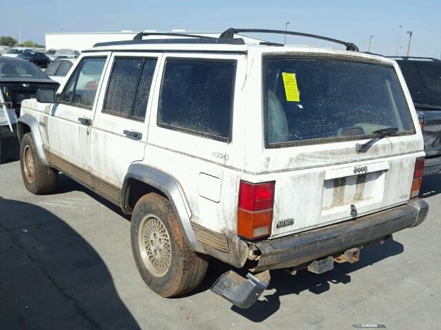 1J4FJ78S0SL560117 - 1995 JEEP CHEROKEE C WHITE photo 3