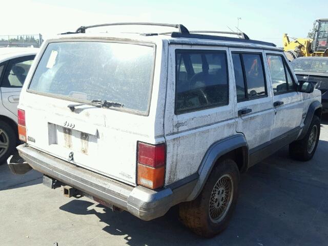 1J4FJ78S0SL560117 - 1995 JEEP CHEROKEE C WHITE photo 4