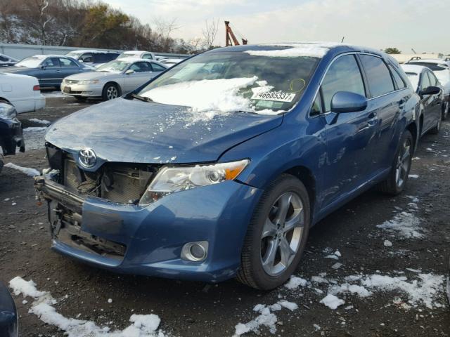 4T3BK3BB9BU048789 - 2011 TOYOTA VENZA BASE BLUE photo 2