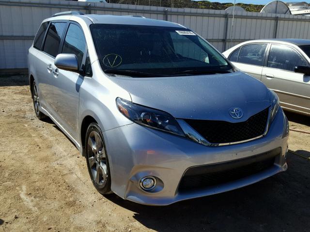 5TDXK3DC9FS639868 - 2015 TOYOTA SIENNA SPO SILVER photo 1