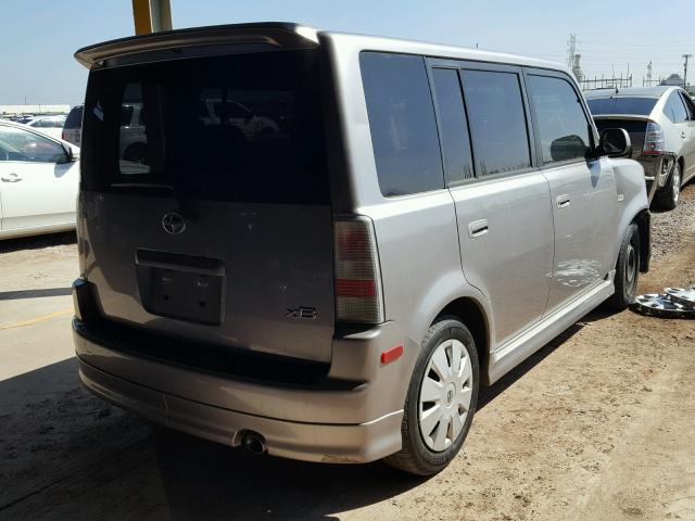JTLKT324164122986 - 2006 TOYOTA SCION XB Gümüş foto 4