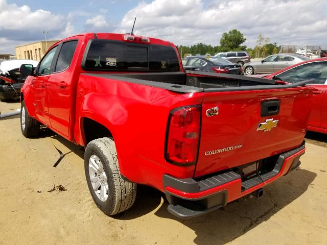 1GCGSCEN1J1154288 - 2018 CHEVROLET COLORADO L RED photo 3
