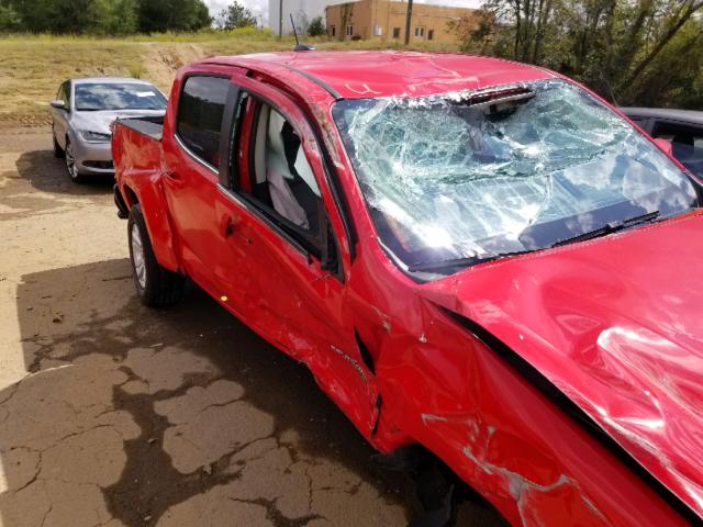 1GCGSCEN1J1154288 - 2018 CHEVROLET COLORADO L RED photo 9