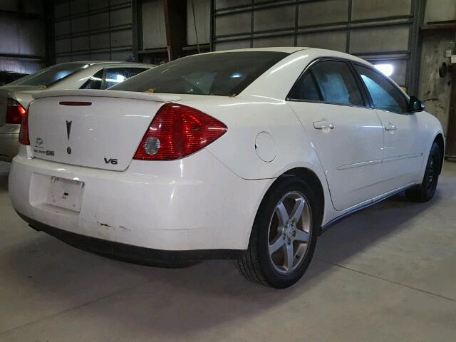 1G2ZG58N474246797 - 2007 PONTIAC G6 BASE WHITE photo 4