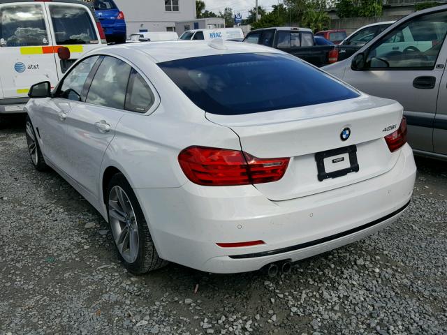 WBA4A9C51GG508499 - 2016 BMW 428 I WHITE photo 3