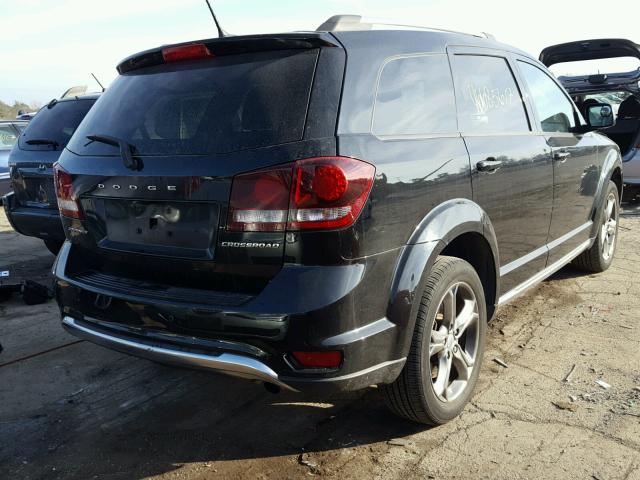 3C4PDCGB1FT610917 - 2015 DODGE JOURNEY CR BLACK photo 4