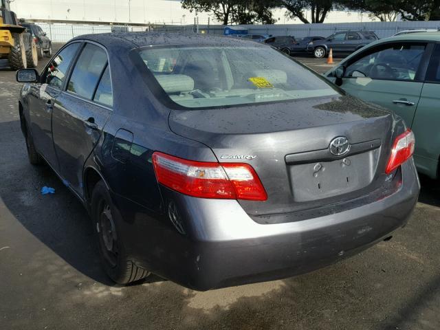 4T1BE46K39U902217 - 2009 TOYOTA CAMRY BASE GRAY photo 3