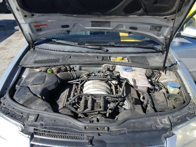 WVWTH63B23P279632 - 2003 VOLKSWAGEN PASSAT GLX SILVER photo 7