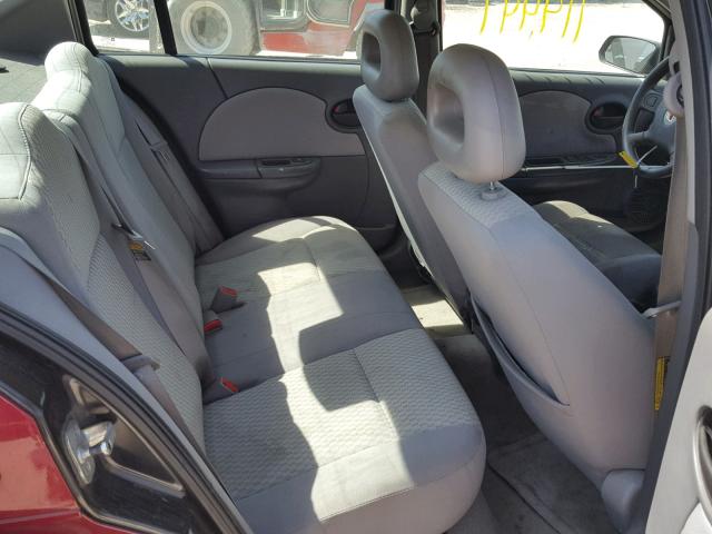 1G8AJ55F96Z185319 - 2006 SATURN ION LEVEL BURGUNDY photo 6