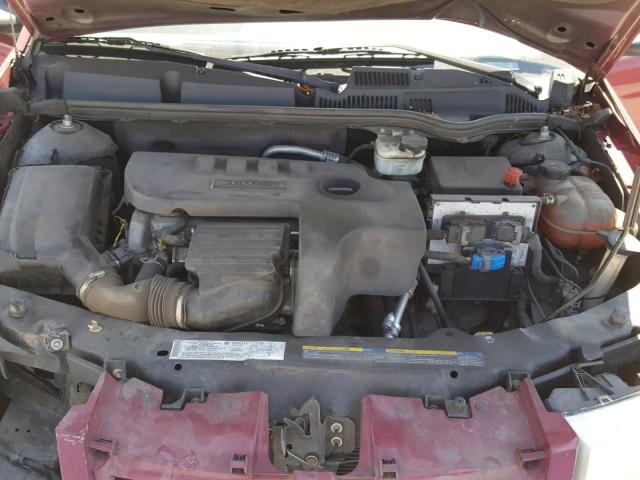 1G8AJ55F96Z185319 - 2006 SATURN ION LEVEL BURGUNDY photo 7