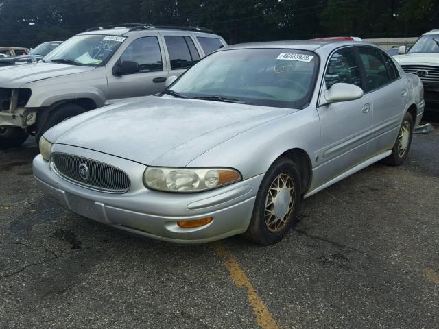 1G4HP54K624176386 - 2002 BUICK LESABRE CU BLUE photo 2