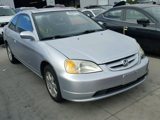 1HGEM22943L009757 - 2003 HONDA CIVIC EX SILVER photo 1