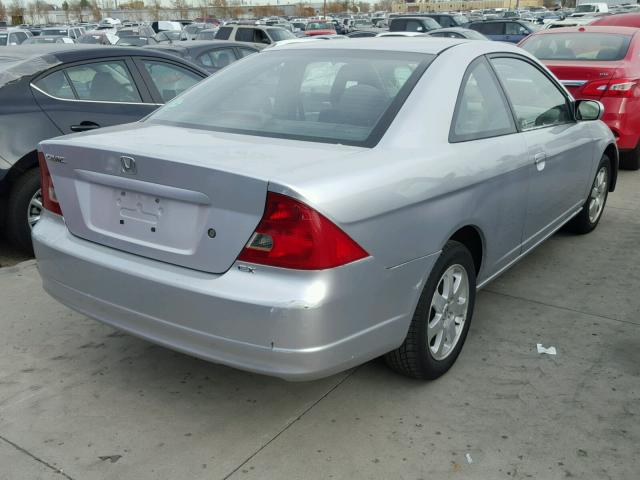 1HGEM22943L009757 - 2003 HONDA CIVIC EX SILVER photo 4