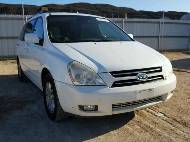 KNDMB233476113213 - 2007 KIA SEDONA EX WHITE photo 1