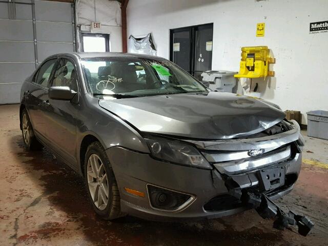 3FAHP0CG0BR197350 - 2011 FORD FUSION SEL GRAY photo 1