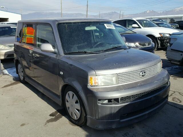 JTLKT334250183087 - 2005 TOYOTA SCION XB GRAY photo 1