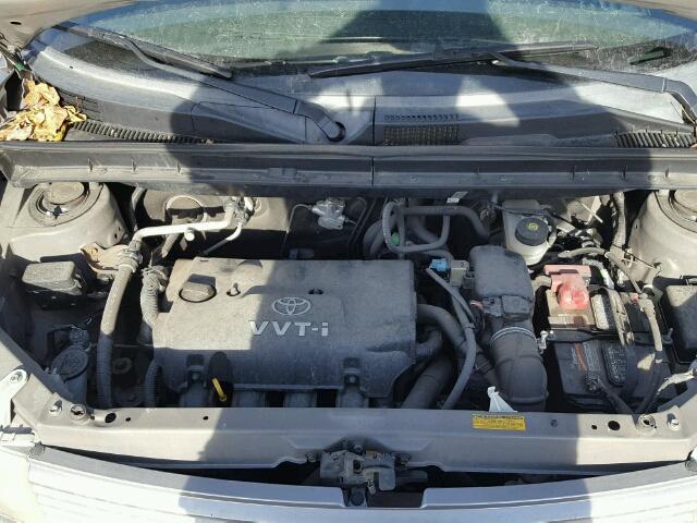 JTLKT334250183087 - 2005 TOYOTA SCION XB GRAY photo 7