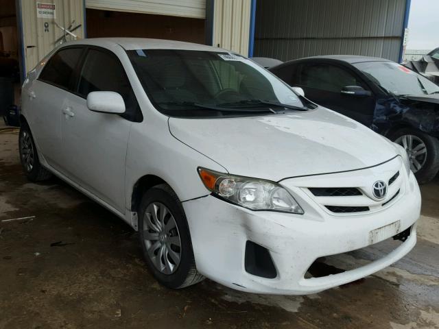 5YFBU4EE0CP041134 - 2012 TOYOTA COROLLA BA WHITE photo 1