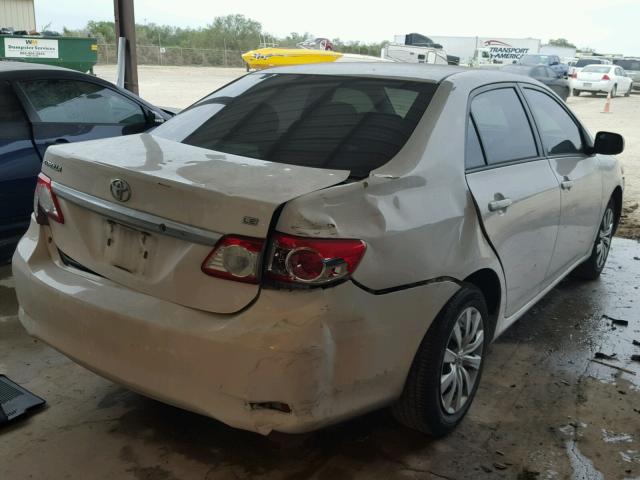 5YFBU4EE0CP041134 - 2012 TOYOTA COROLLA BA WHITE photo 4