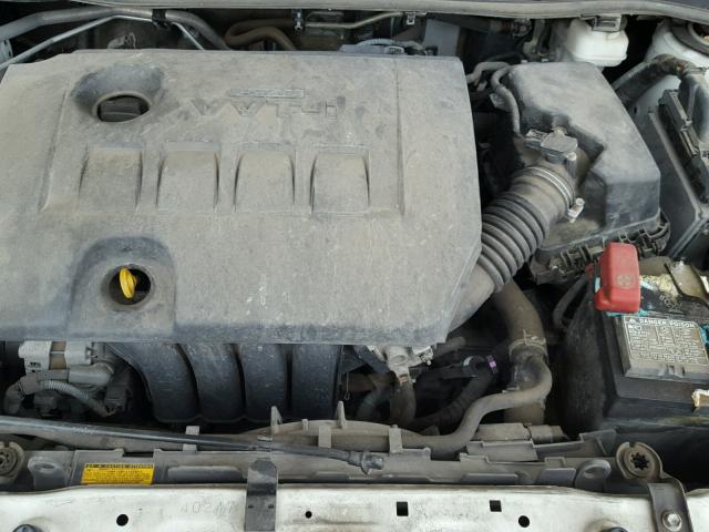 5YFBU4EE0CP041134 - 2012 TOYOTA COROLLA BA WHITE photo 7