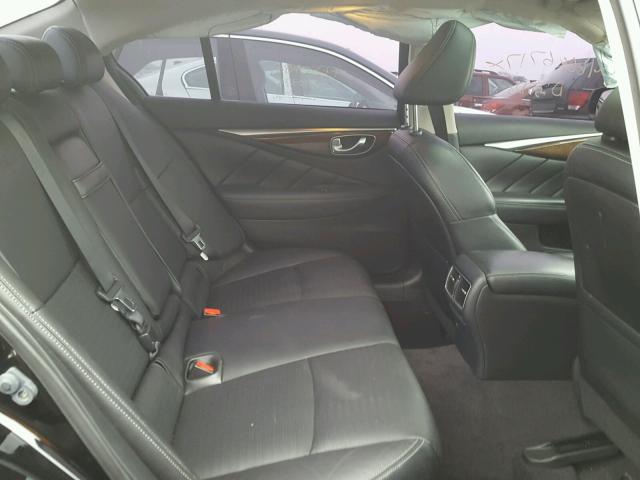 JN1BV7AR1EM699285 - 2014 INFINITI Q50 BASE Negro foto 6