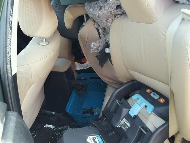 5YFBPRHEXEP018611 - 2014 TOYOTA COROLLA EC 绿色 照片 6