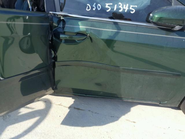 5YFBPRHEXEP018611 - 2014 TOYOTA COROLLA EC 绿色 照片 9