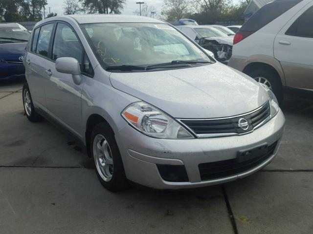 3N1BC1CP5AL365649 - 2010 NISSAN VERSA S SILVER photo 1