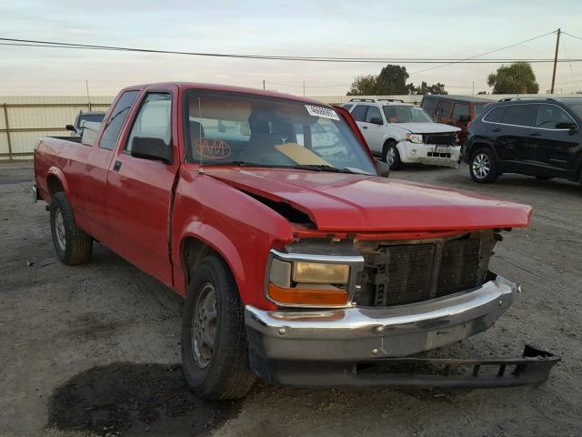 1B7GL23Y1SS375048 - 1995 DODGE DAKOTA RED photo 1