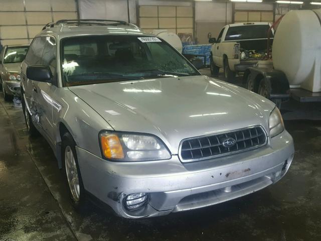 4S3BH675747625689 - 2004 SUBARU LEGACY OUT SILVER photo 1