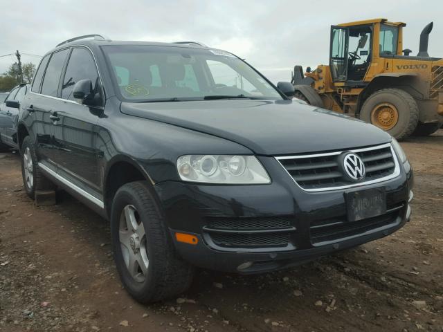 WVGZE77L07D005165 - 2007 VOLKSWAGEN TOUAREG BLACK photo 1