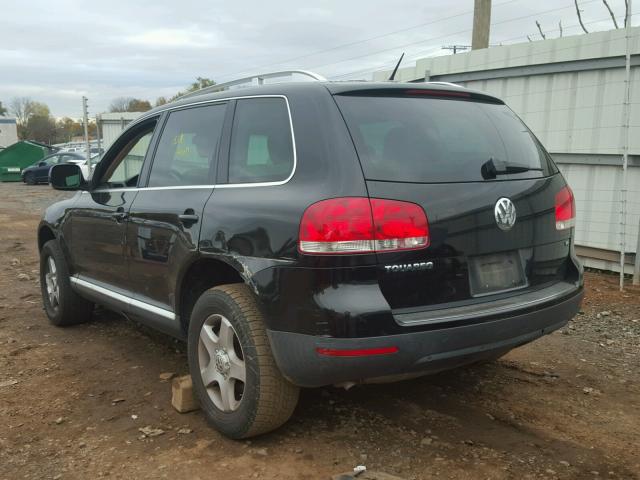 WVGZE77L07D005165 - 2007 VOLKSWAGEN TOUAREG BLACK photo 3