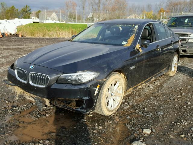 WBA5A7C54ED618583 - 2014 BMW 528 XI BLACK photo 2