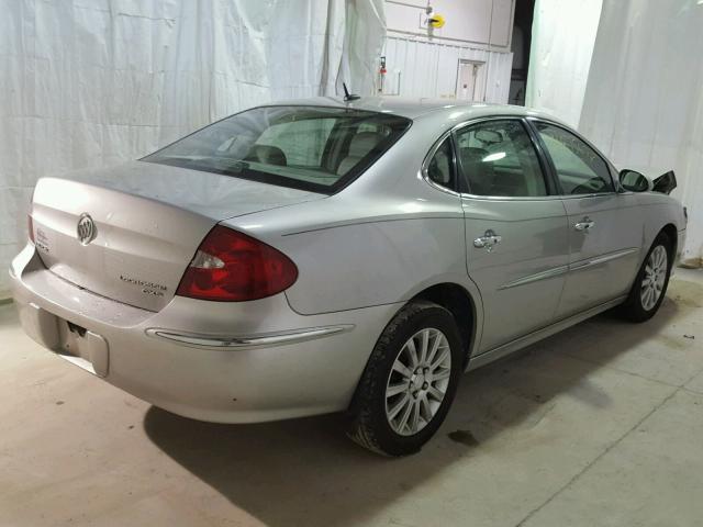 2G4WE587281130335 - 2008 BUICK LACROSSE C SILVER photo 4