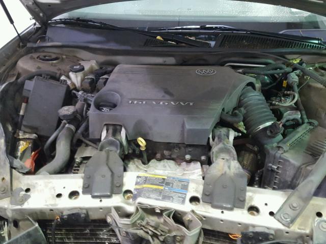 2G4WE587281130335 - 2008 BUICK LACROSSE C SILVER photo 7