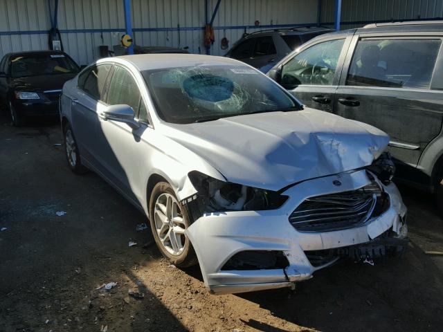 3FA6P0H73ER159941 - 2014 FORD FUSION SE SILVER photo 1