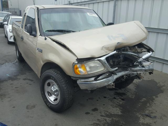 1FTZX1722YNC41217 - 2000 FORD F150 BEIGE photo 1