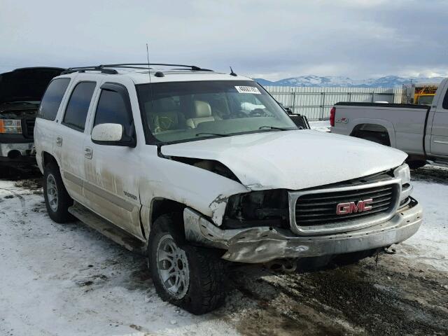 1GKEK13T35R238055 - 2005 GMC YUKON WHITE photo 1