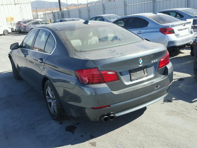 WBAXG5C5XCDX03906 - 2012 BMW 528 I GRAY photo 3