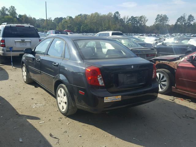 KL5JD56Z17K490058 - 2007 SUZUKI FORENZA BA BLACK photo 3