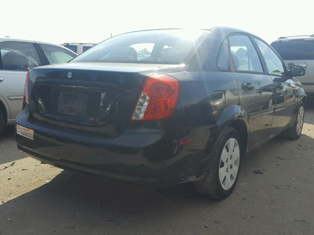 KL5JD56Z17K490058 - 2007 SUZUKI FORENZA BA BLACK photo 4